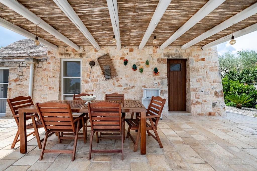 Вилла Trullo Oasi Santo Stefano - Private Pool Кастеллана-Гротте Экстерьер фото