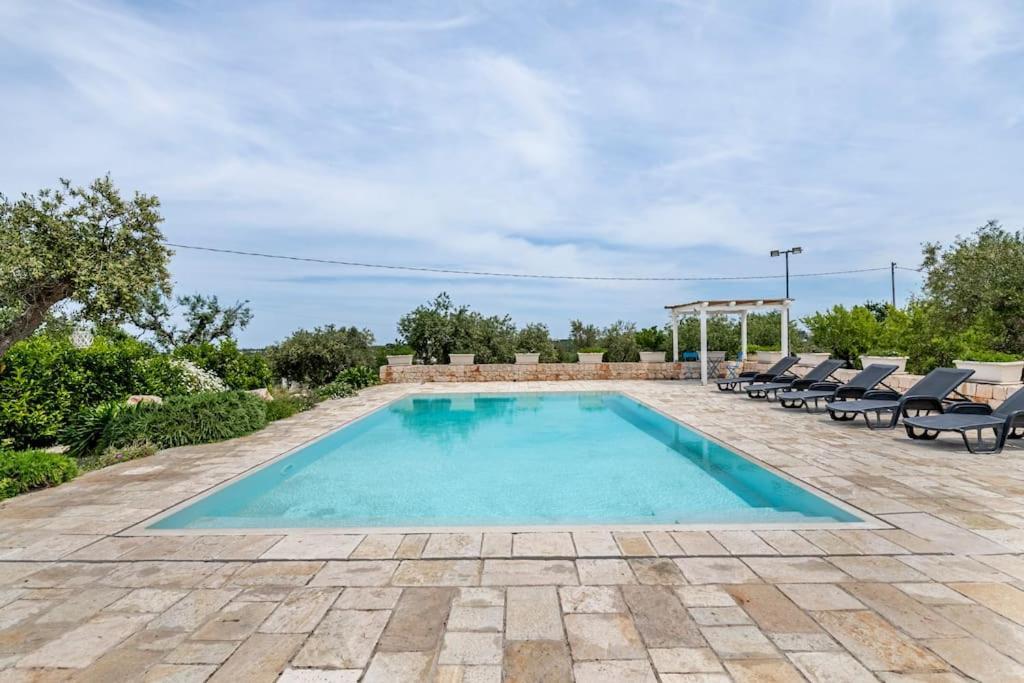 Вилла Trullo Oasi Santo Stefano - Private Pool Кастеллана-Гротте Экстерьер фото