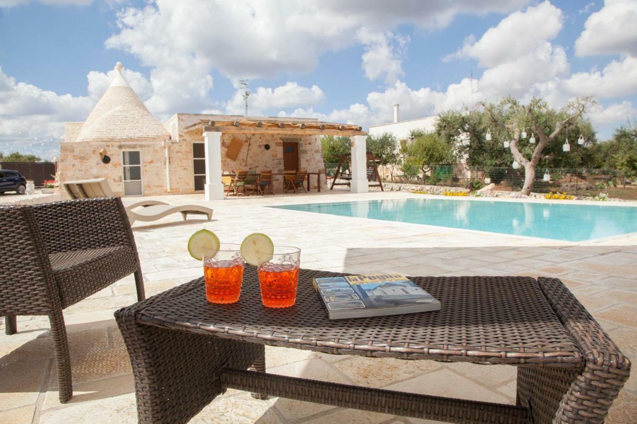 Вилла Trullo Oasi Santo Stefano - Private Pool Кастеллана-Гротте Экстерьер фото